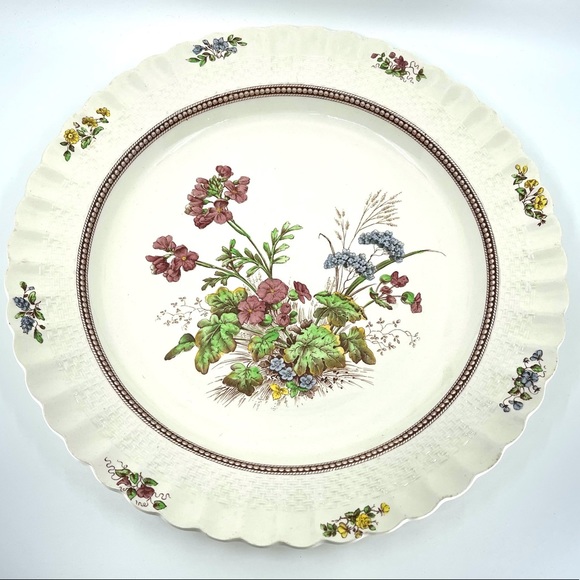 '46 Copeland Spode Rosalie 13" Round Serving Plate